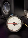 Rare Hks 60MM Mechanical Boost Gauge Green W/ White Face. Fixed Price $125.00.