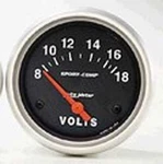 Auto Sport Comp Series 2-5/8" Short Sweep 8-18 Electric Voltmeter. Fixed Price $85.99.