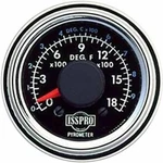 2 1/16 Inch Chrome Electric Pyrometer Gauge, 0-1800 Degree, By Isspro. Fixed Price $189.99.