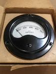 Burlington Ac Panel Meter Amperes Gauge Nos Model 432 0-1000 #s. Fixed Price $36.00.