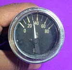 Vintage Stewart Warner Sw Mechanical Oil Pressure Gauge 0-80 Psi 826543 Usa Made. Fixed Price $30.00.