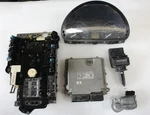 906 Mercedes Ecu Engine Control Unit Module Key Ignition Switch Cluster Tcu Kit. Fixed Price $1950.00.
