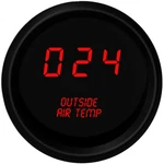 Universal Digital Outside Air Temp Gauge Red Leds Black Bezel Lifetime Warranty. Fixed Price $69.91.