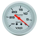 Autometer 4484 Ultra-lite Vacuum Gauge, 2-5/8", 30" Hg, Mechanical. Fixed Price $110.43.