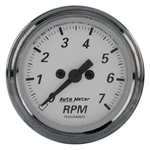 Autometer 1994 Silver Electrical American Platinum Tachometer Gauge 7000RPM. Fixed Price $245.68.