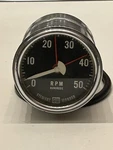Vtg Stewart Warner 5000 Rpm 5K Big Block Logo Tachometer Ford Flathead Hot Rod. Fixed Price $159.95.