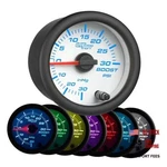 White 7 Color 30 Psi Turbo Boost/vacuum Gauge Kit - Includes Mechanical Hose,. Fixed Price $70.97.