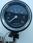 Vintage Smiths Slimline Pod Rev Counter / Tachometer & Instructions - Amazon 60S. Fixed Price $259.92.