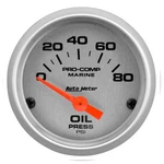 Auto 200744-33 Pro-comp Ultra Lite Marine Oil Pressure Gauge Diameter: 2-1. Fixed Price $55.99.