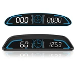 Digital Gps Speedometer Universal Heads Up Display For Car 5.5 Inch Large Lcd. Fixed Price $59.99.