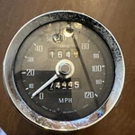 Mgb Roadster Smiths Speedometer Gauge. 120 Mph SN-5230/30 1000. 74445 Miles. Fixed Price $59.97.