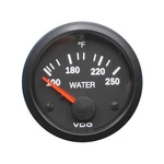 Vdo Vision Electrical Water Temperature Gauge 2 1/16" Dia Black Face 3101051. Fixed Price $59.99.