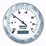 Sierra 65129P Outboard Lido Tachometer / Hourmeter 3" Gauge & 4STROK Gas Engine. Fixed Price $241.86.