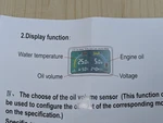 Zhsymx 4-IN-1 Auto Car Lcd Meter Digital Oil Water Temperature Gauge,. Fixed Price $18.69.