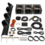 Glowshift Boost/oil Press/digital Wideband Gauges & Black Pod Fits 99-05 Vw Golf. Fixed Price $409.99.