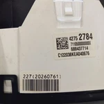 Speedometer Gauge Cluster Mph Id 42752784 Fits 21-22 Chevy Trax. Fixed Price $92.94.