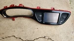 2013-2016 Dodge Dart Dash Speedometer Cluster Radio Trim Bezel W/ Screen Oem Red. Fixed Price $93.00.