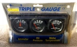 Trisco P-41017 Triple Gauge Ammeter, Oil Pressure, Water Temp. Fixed Price $25.95.
