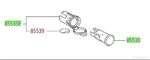 Scion Tc Fj Cruiser Power Outlet Set 2005 2014 85535-60100-B1 85530-06010. Fixed Price $39.99.