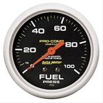Autometer Pro-comp Mechanical Fuel Pressure Gauge 5/8" Dia Black Face 5412. Fixed Price $132.98.