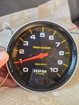 Autometer 5160 Pro-comp Tachometer, 5", 10K Rpm, In-dash Free Shipping. Fixed Price $129.00.