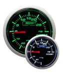 Mechanical Boost Gauge -green And White 52MM (2 1/16") -30VAC. To Psi Range. Fixed Price $47.00.