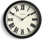 Hackney Wall Clock Classic Roman Numeral 12 Inch Black Tradition. Fixed Price $62.83.