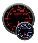 Premium 60MM Electric Boost Gauge-amber/white W/ Peak/warning Prosport. Fixed Price $90.00.