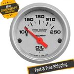 Auto Meter 4347 Ultra-lite Air-core 2-1/16" Oil Temperature Gauge, 100-250 F. Fixed Price $104.50.