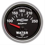 Autometer Sport-comp Ii Electrical Water Temperature Gauge 2 1/16" Dia 3637. Fixed Price $110.98.