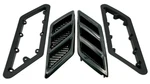 Roush Performance Fender Heat Extractor Vents Gloss Black 15-23 Mustang 422326. Fixed Price $249.99.