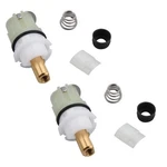 2 Pcs Stem Assembly With RP4993 Seat And Spring For Various Delta. Fixed Price $12.21.