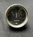 Vintage Sw Stewart Warner Amperes 60 Gauge - Amps 823627 Black Housing Usa. Fixed Price $9.95.