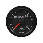 Vdo Vision Mechanical Boost Pressure Gauge 2 1/16" Dia Black Face 150104. Fixed Price $45.79.