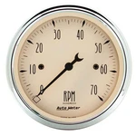 Autometer 1898 Antique Beige Air-core In-dash Tachometer Gauge. Fixed Price $161.99.