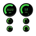 Intellitronix Led Digital Gauge Kit B9999G. Fixed Price $532.34.