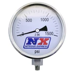 Nitrous Express For Pressure Gauge 4IN-HIGH Accuracy. Fixed Price $82.20.