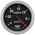 Auto Meter 7684 Sport-comp Ii 2-5/8" 30 In. Hg Mechanical Vacuum. Fixed Price $146.67.
