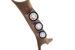 Auto Meter Triple Pod/pillar Kit W/ Gauges 03-09 For Dodge Ram. Fixed Price $543.58.