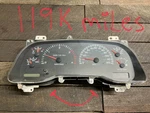 119K Miles 1998 Dodge Ram 2ND Gen 12V Cummins P56045138A Speedometer Cluster. Fixed Price $450.00.