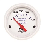 Autometer 200758 Marine Electric Oil Pressure Gauge. Fixed Price $65.82.