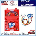 Hvac A/c Kit Manifold Gauge Set Auto Charging Service 3-WAY. Fixed Price $55.99.