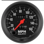Auto 3-3/8" Speedometer 0-160 Mph Mechanical Z-series 2694. Fixed Price $168.26.