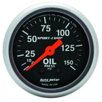 Autometer Sport Comp 52MM Mechanical 0-150 Psi Oil Pressure Gauge. Fixed Price $94.99.