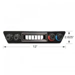Vintage Air Rotary Pod Gen Ii 4-KNOB Base Under-dash Control Panel With Louver. Fixed Price $168.56.