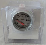 Auto Meter Coolant Temp Gauge Marine Silver Ultra-lite 100-250 F, 200763-33. Fixed Price $55.00.