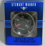 # 82879-36P Stewart Warner Mechanical Water Temperature Gauge Kit Black / Yellow. Fixed Price $94.95.