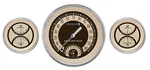 Classic Instruments Nostalgia Vt Series Gauge Set NT61SLC Kph Speedo And Duals. Fixed Price $1355.95.