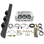Glowshift W7 Boost Egt Trans Temp Gauges + Gray Pod For 98-02 Dodge Ram Cummins. Fixed Price $324.99.