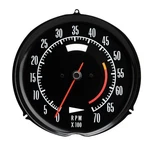 1972-1974 Corvette C3 Tachometer Gauge-white Graphics 5300 Rpm Redline. Fixed Price $235.95.